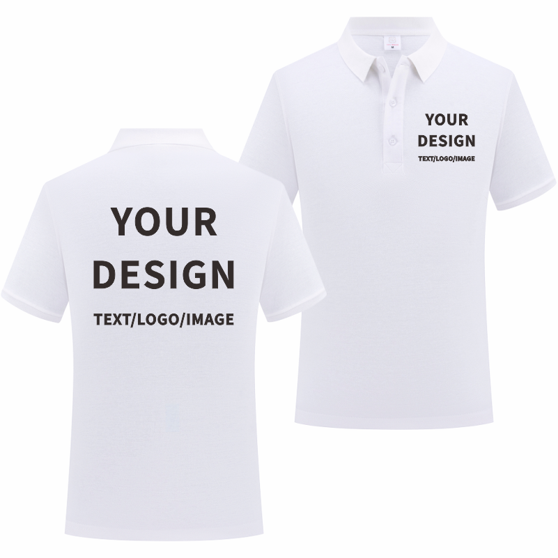Polo de negócios de verão logo - Polo Shirt Pique avaliação e preço