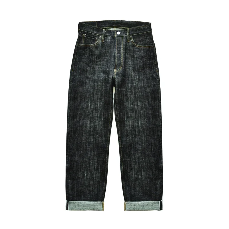 Saucezhan-Raw Denim Jeans com  - Levis Jeans 501 avaliação e preço