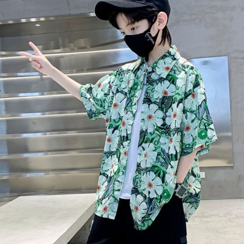 Conjunto de Camisa Floral para - Resort Shirt Floral avaliação e preço