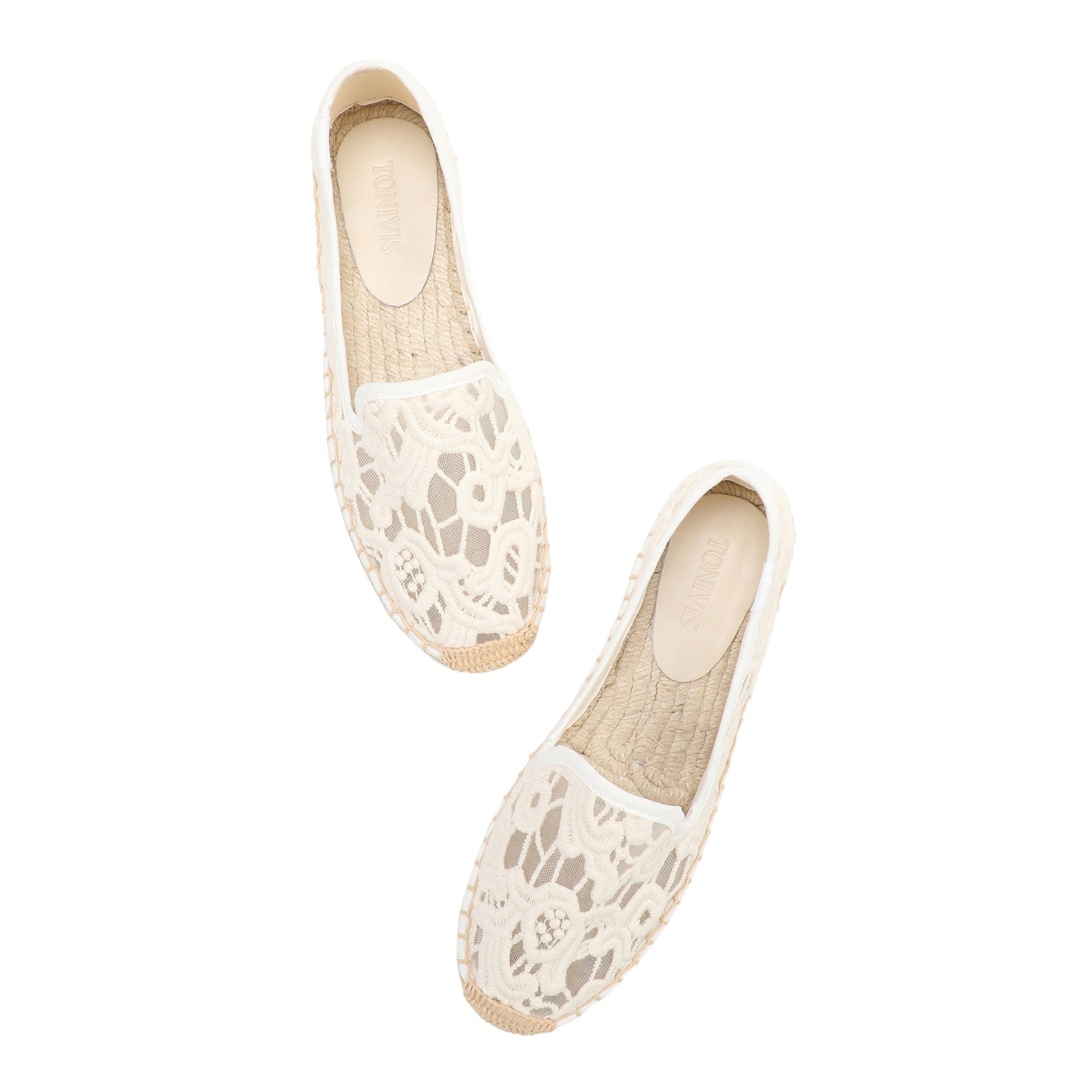Espadrilles de Renda Femininas - Espadrille Slip On avaliação e preço